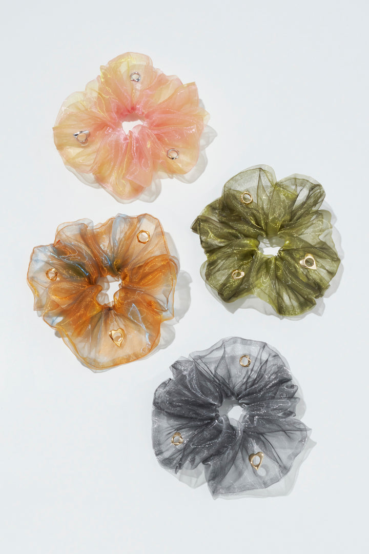 メタル モチーフ シアー シュシュ