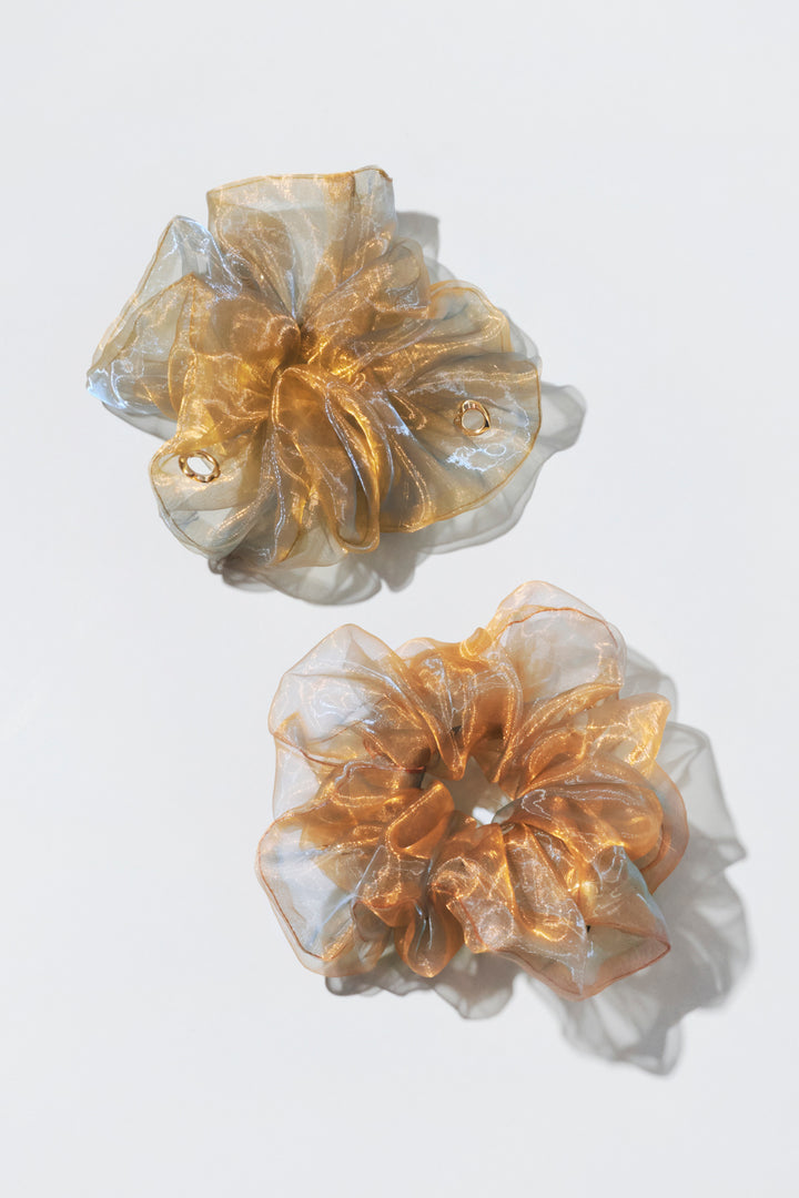 メタル モチーフ シアー シュシュ