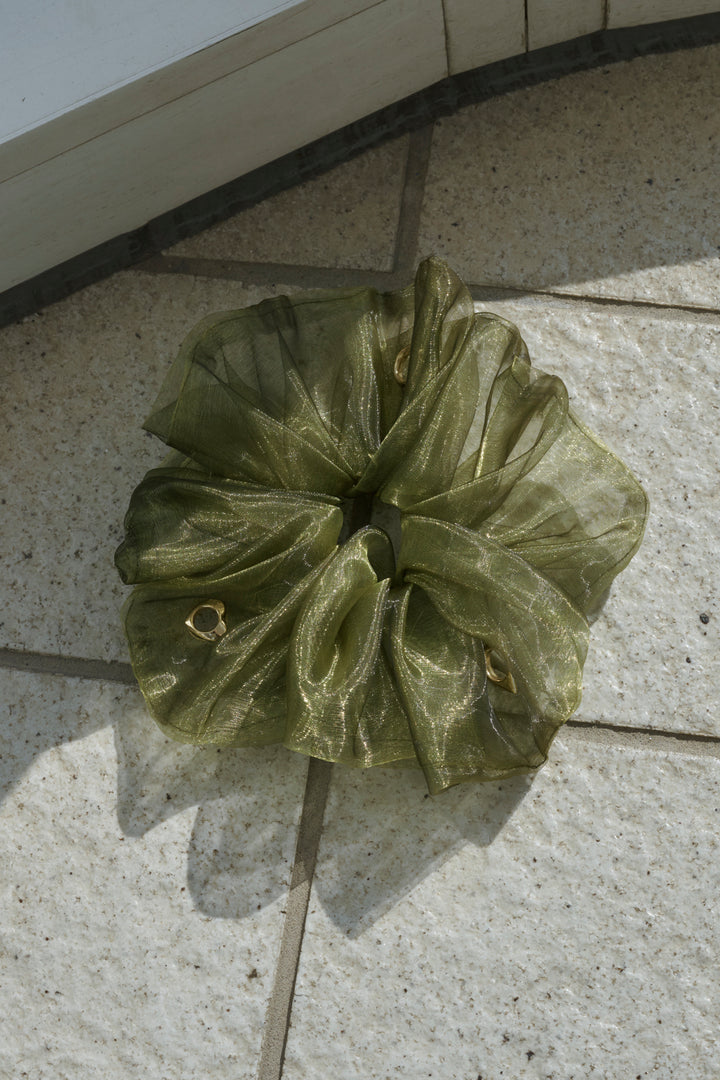 メタル モチーフ シアー シュシュ