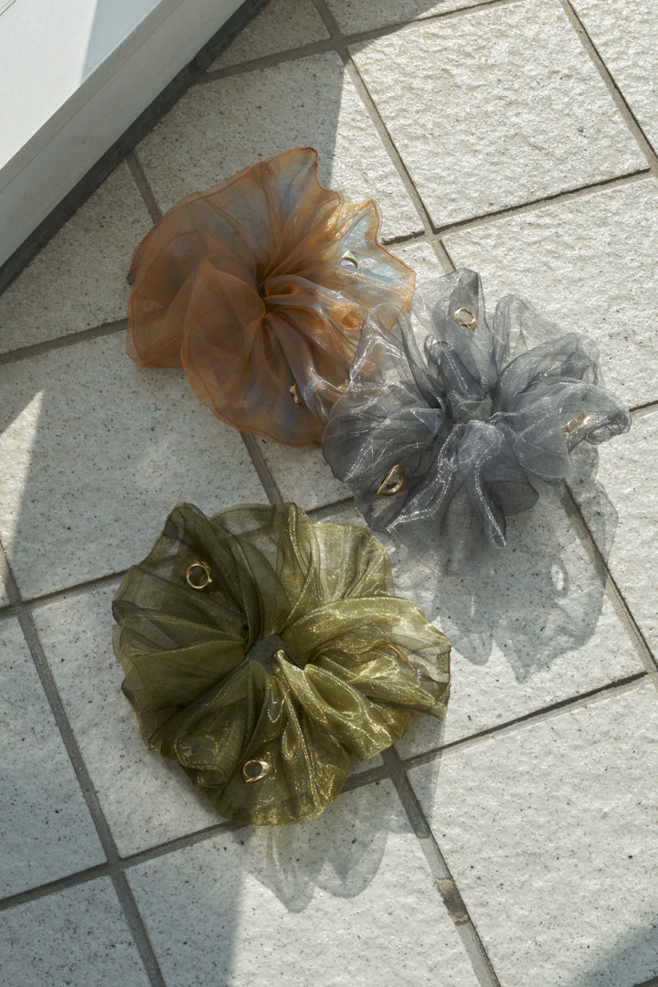 メタル モチーフ シアー シュシュ