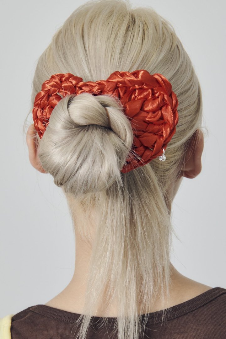 クロシェ モチーフ シュシュ