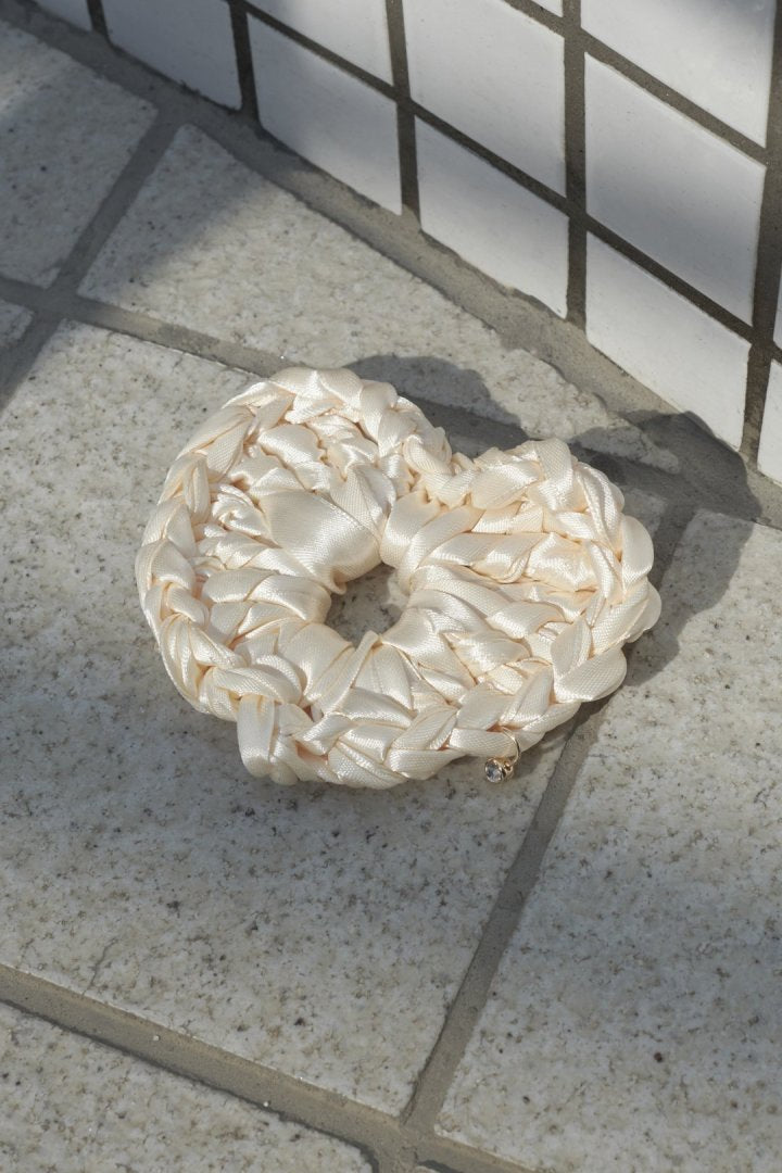 クロシェ モチーフ シュシュ