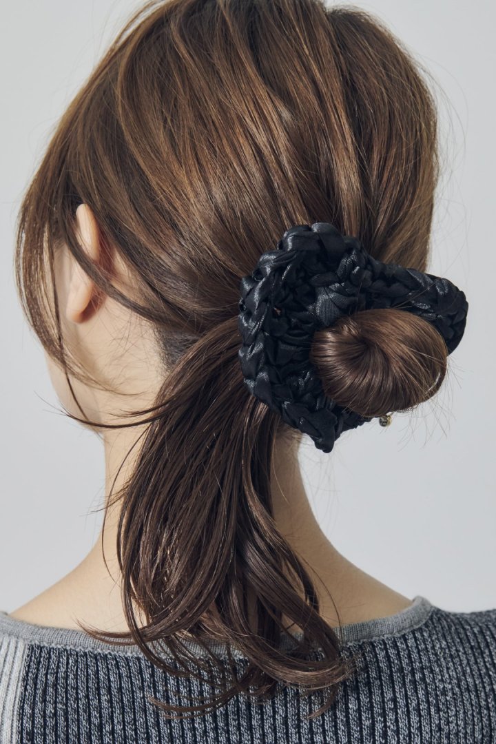 クロシェ モチーフ シュシュ