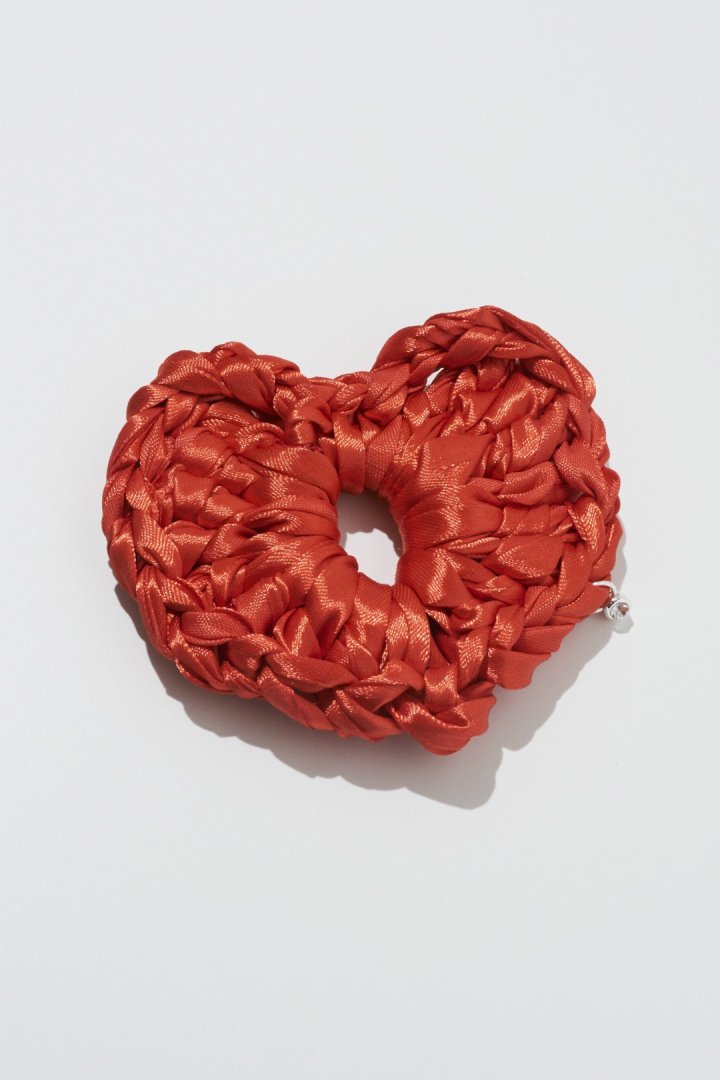 クロシェ モチーフ シュシュ