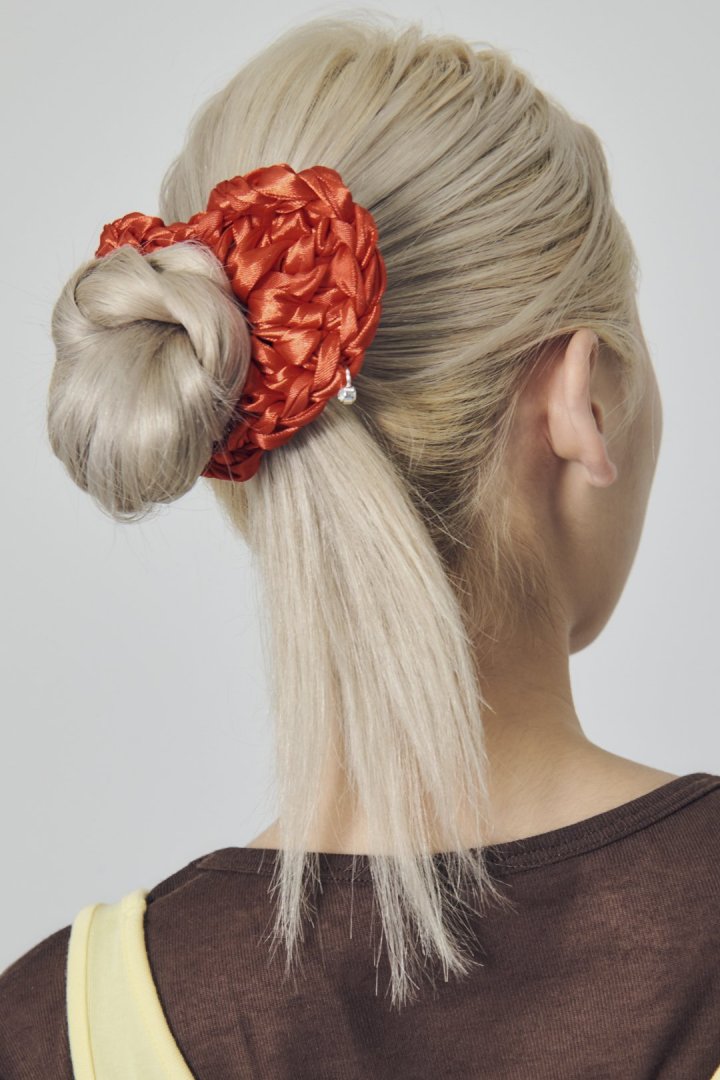 クロシェ モチーフ シュシュ