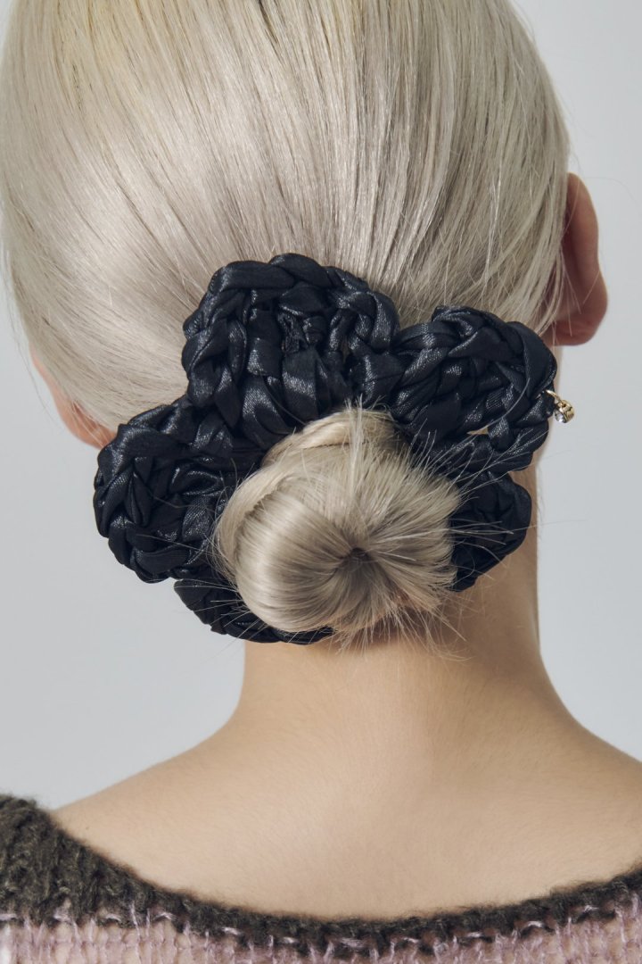 クロシェ モチーフ シュシュ