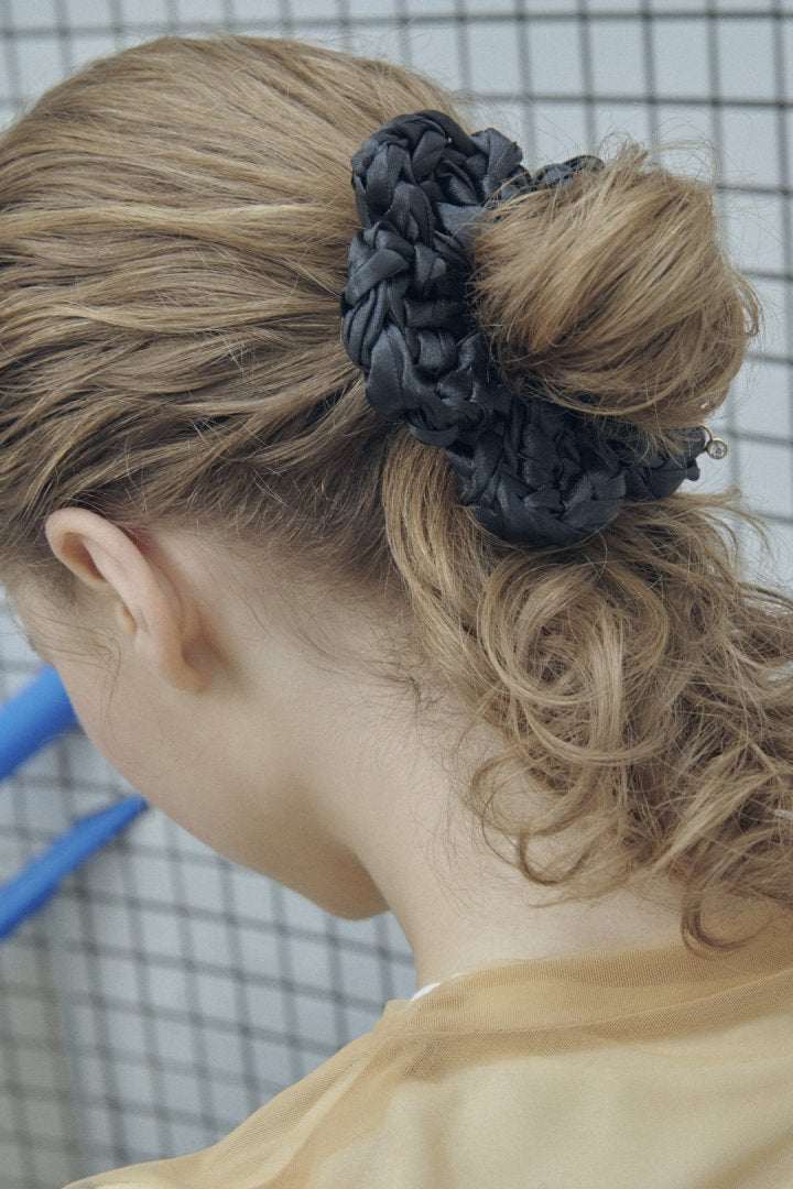 クロシェ モチーフ シュシュ