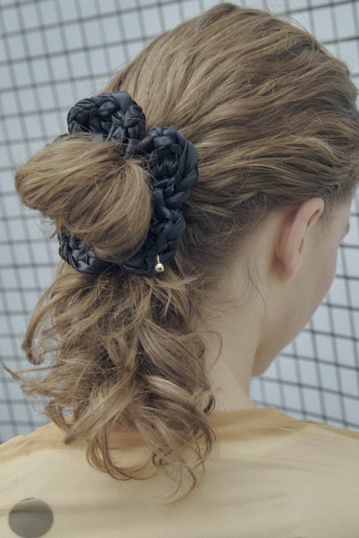 クロシェ モチーフ シュシュ