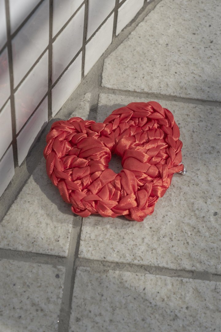 クロシェ モチーフ シュシュ