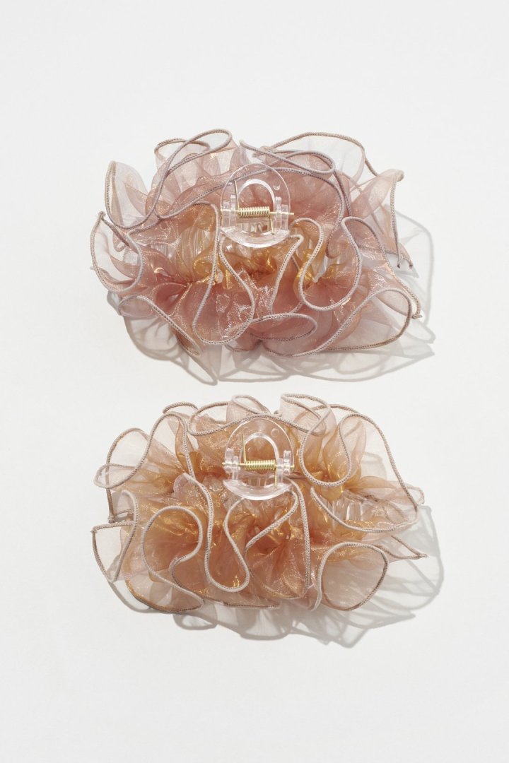 ラッフル シアー バンス クリップ