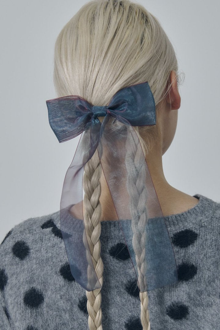 オーロラ リボン セット バレッタ