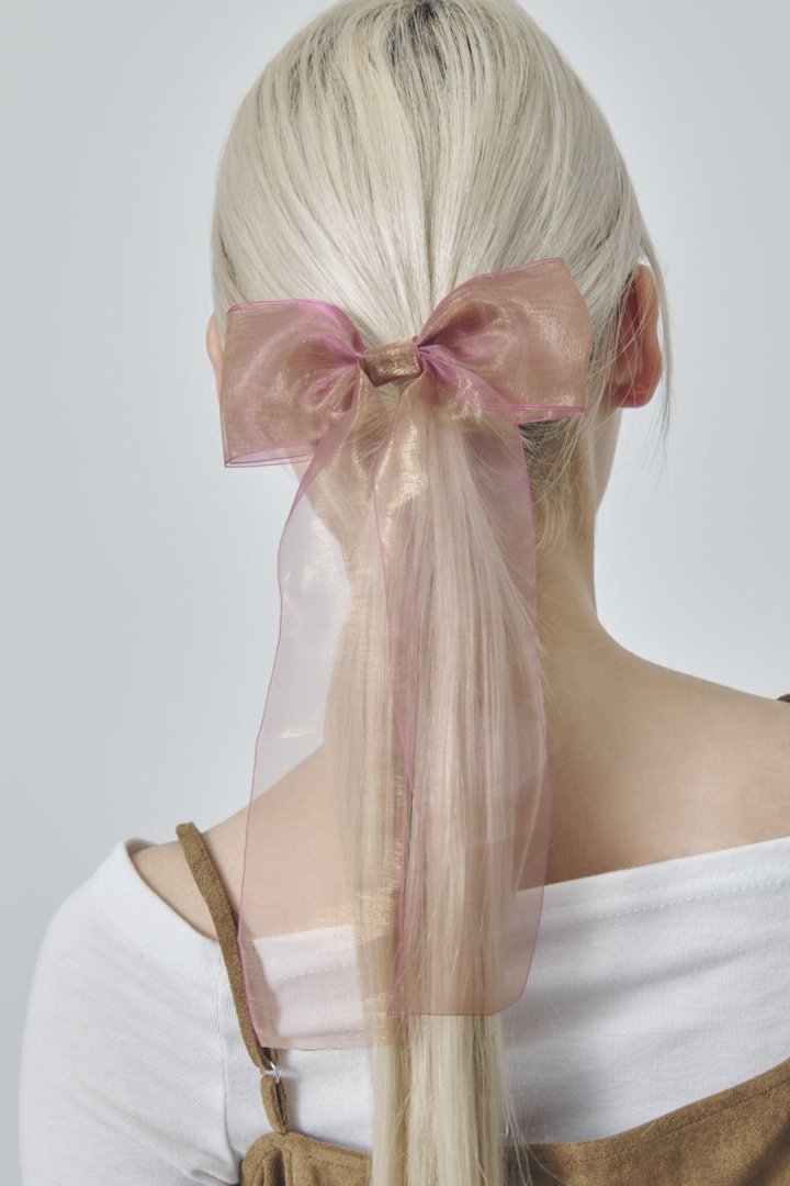 オーロラ リボン セット バレッタ