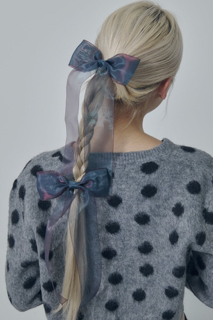 オーロラ リボン セット バレッタ