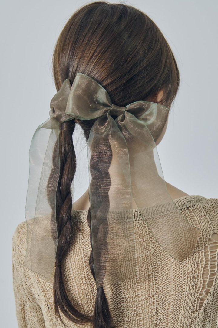 オーロラ リボン セット バレッタ