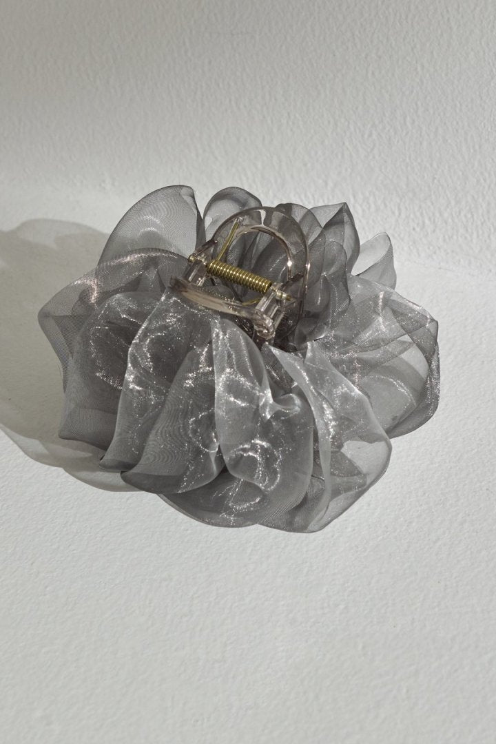 シアー フリル バンス クリップ