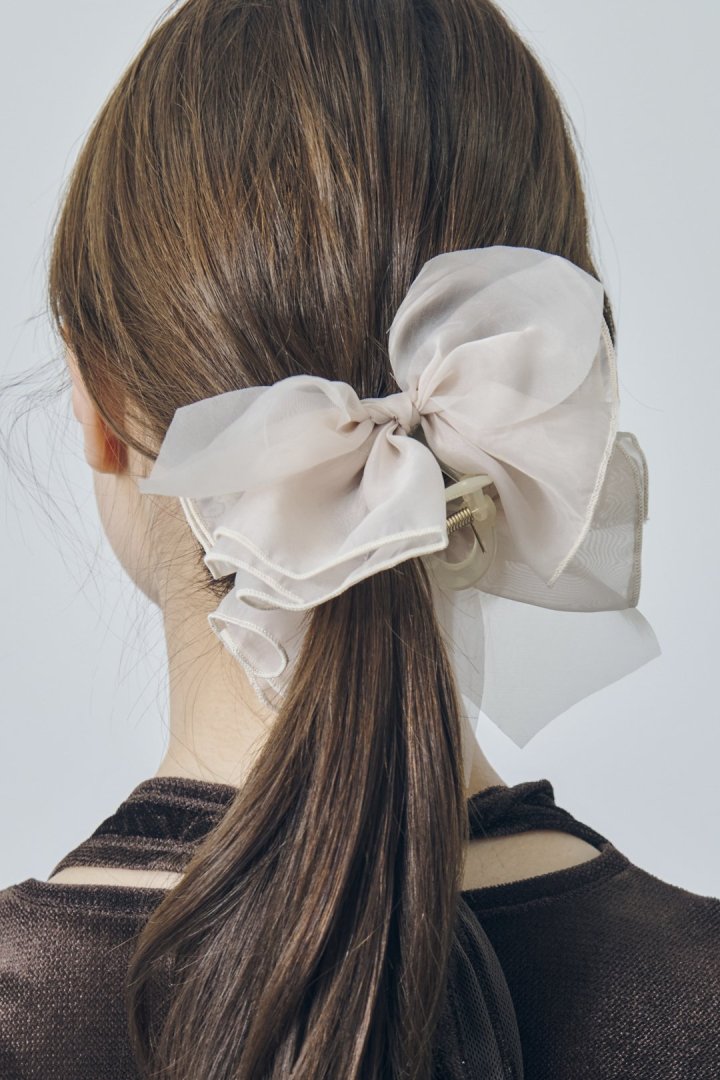 エアリー リボン バンス クリップ