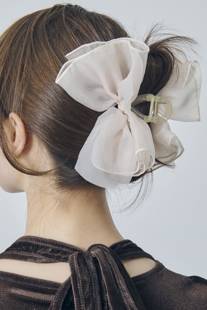 エアリー リボン バンス クリップ