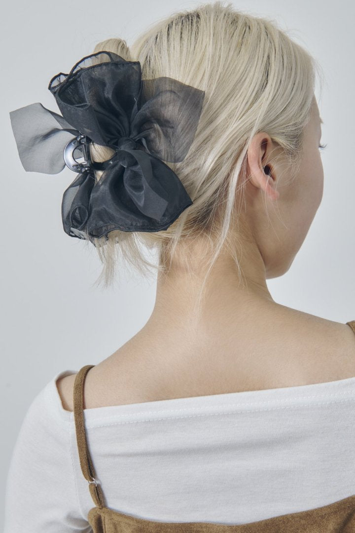 エアリー リボン バンス クリップ