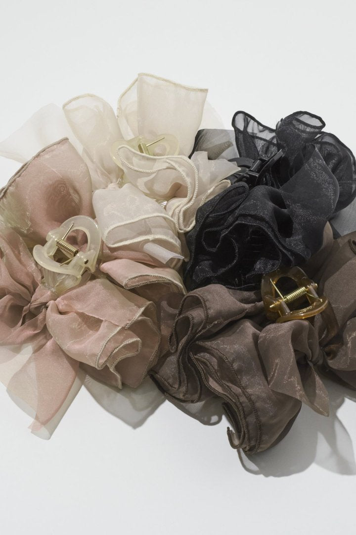 エアリー リボン バンス クリップ