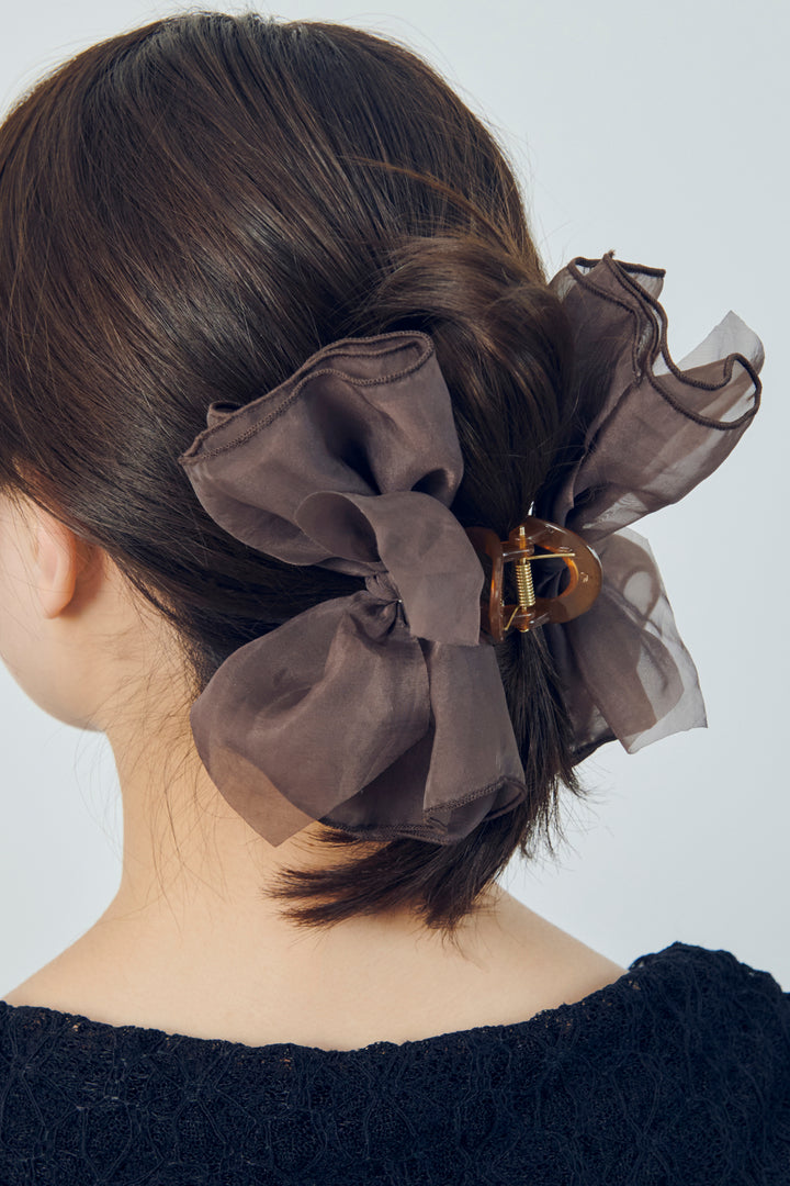 エアリー リボン バンス クリップ