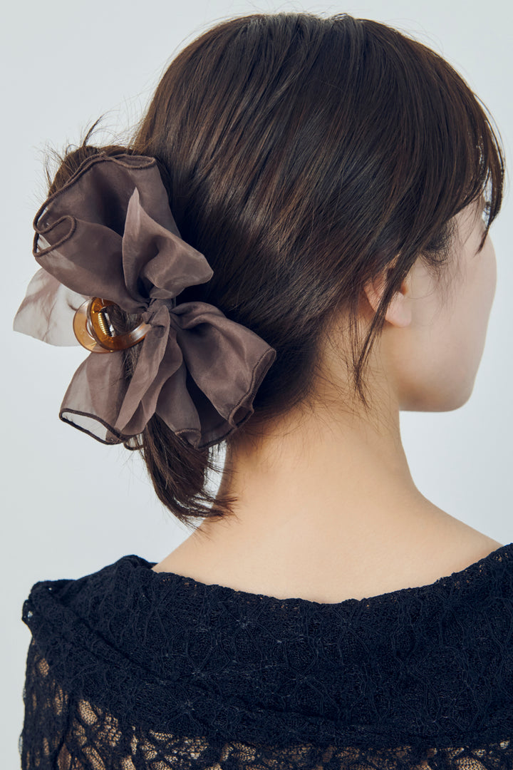 エアリー リボン バンス クリップ