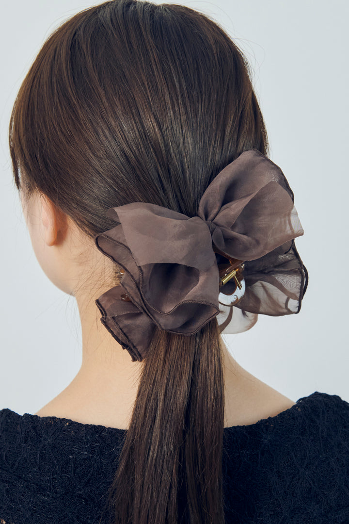 エアリー リボン バンス クリップ