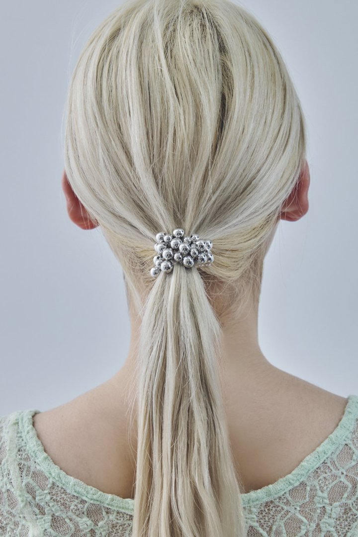 バブル ライン ヘアゴム