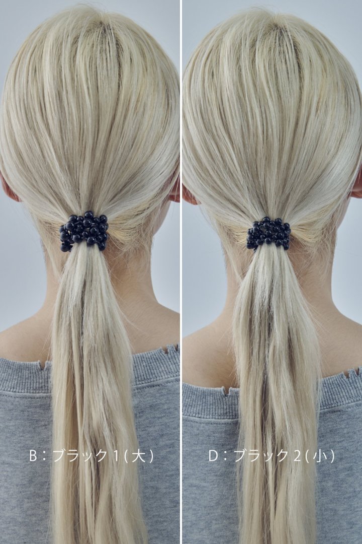 バブル ライン ヘアゴム