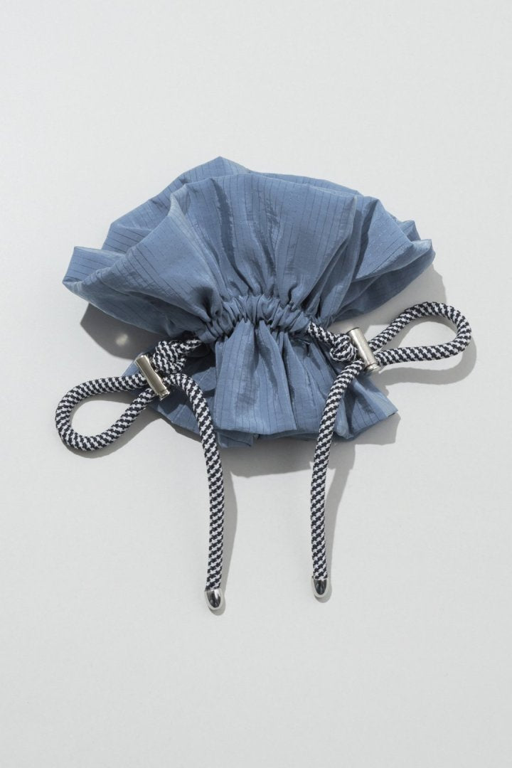 ドローストリング ストライプ シュシュ