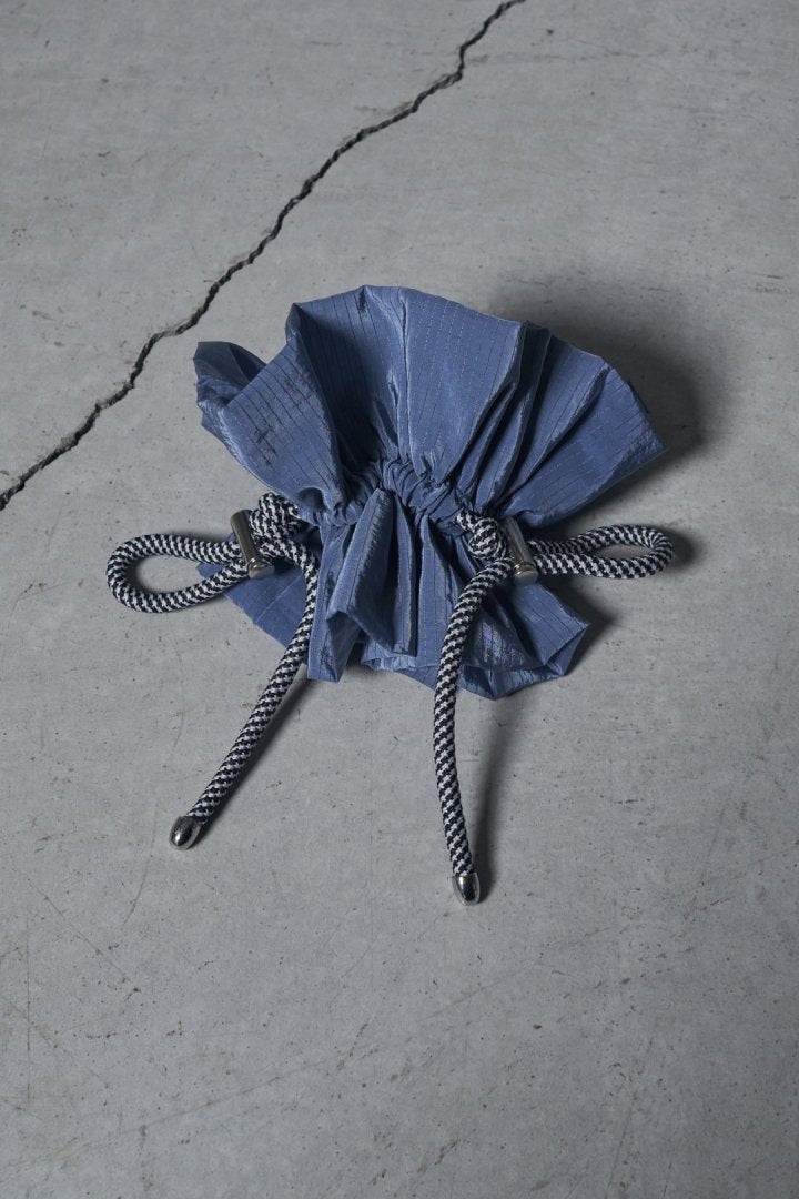 ドローストリング ストライプ シュシュ