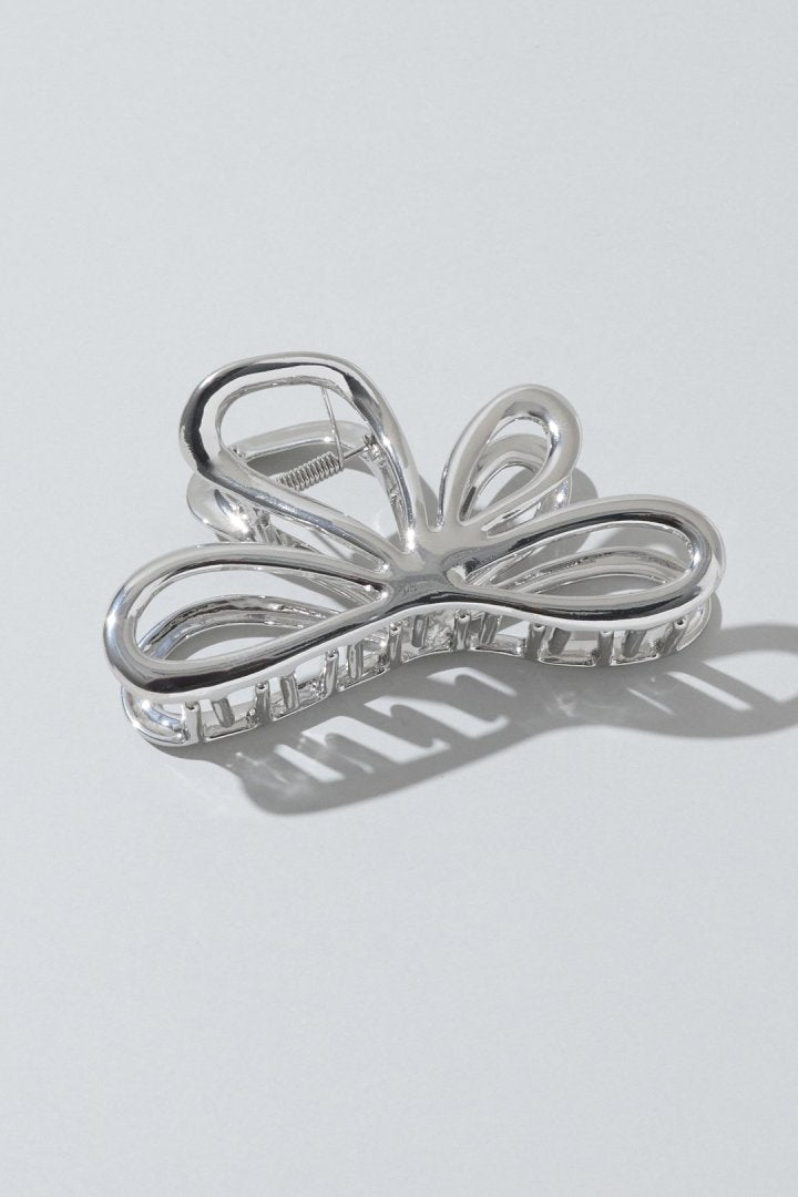 ニュアンス フラワー メタル バンス クリップ