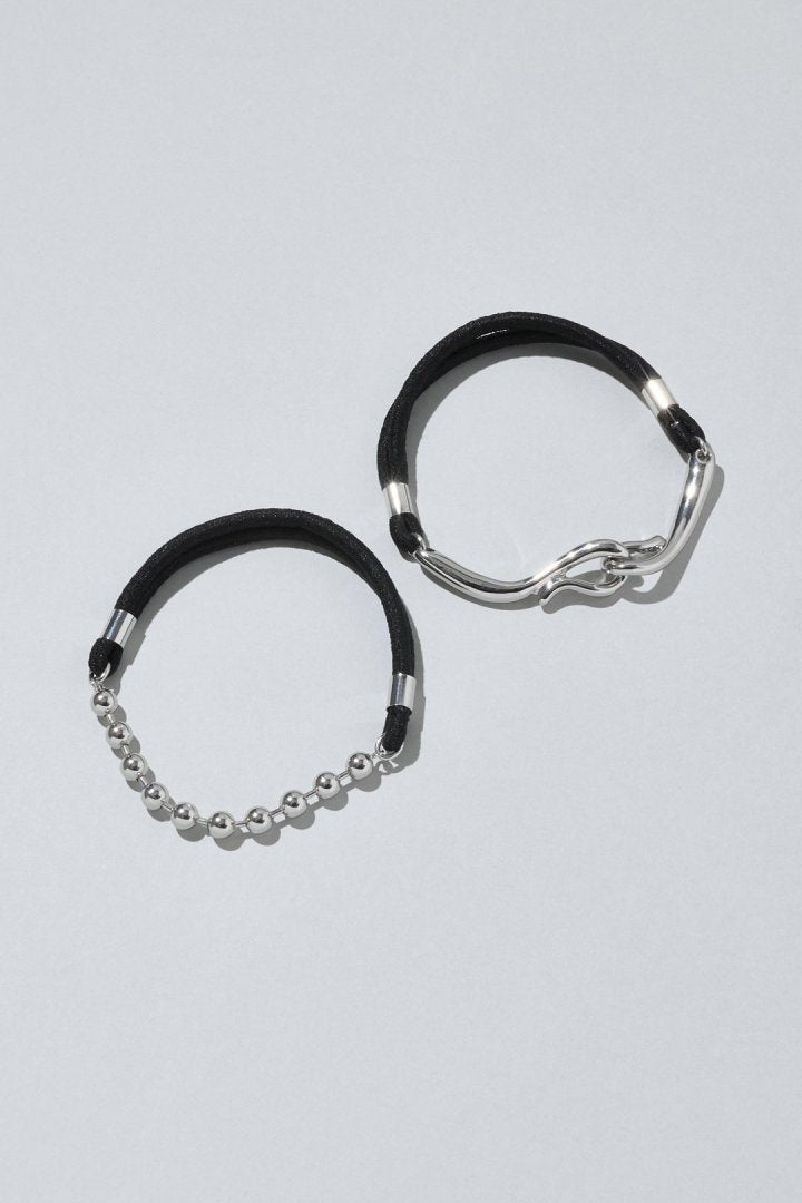 メタル ボール × フック セット ヘアゴム