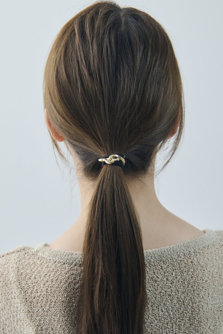 メタル ボール × フック セット ヘアゴム