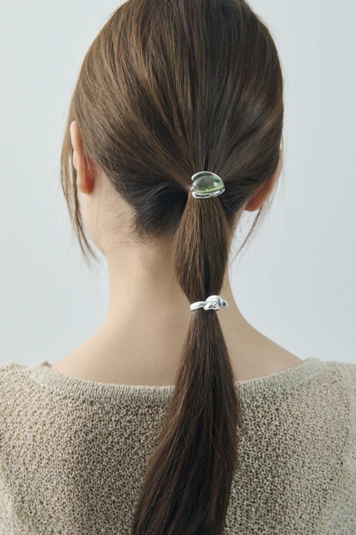 オーバル × ノット セット ヘアカフ