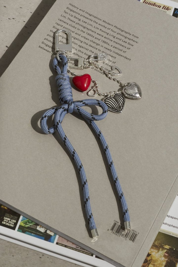 ハート ミリアッド コード バッグ チャーム