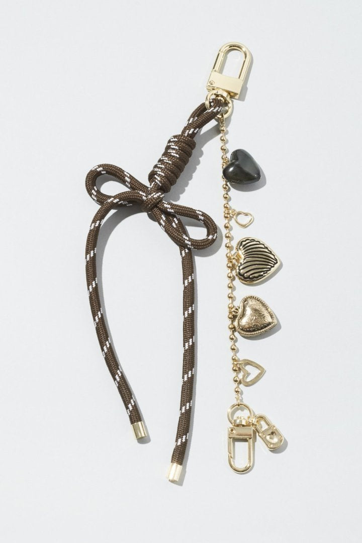 ハート ミリアッド コード バッグ チャーム