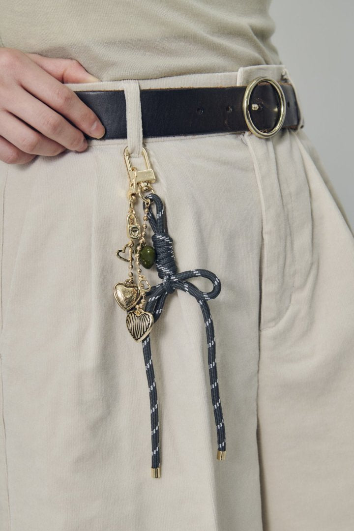 ハート ミリアッド コード バッグ チャーム