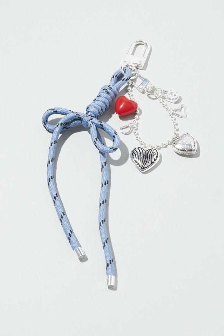 ハート ミリアッド コード バッグ チャーム