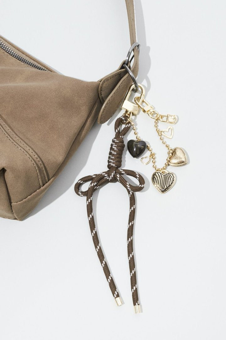 ハート ミリアッド コード バッグ チャーム