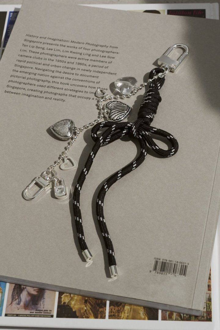 ハート ミリアッド コード バッグ チャーム