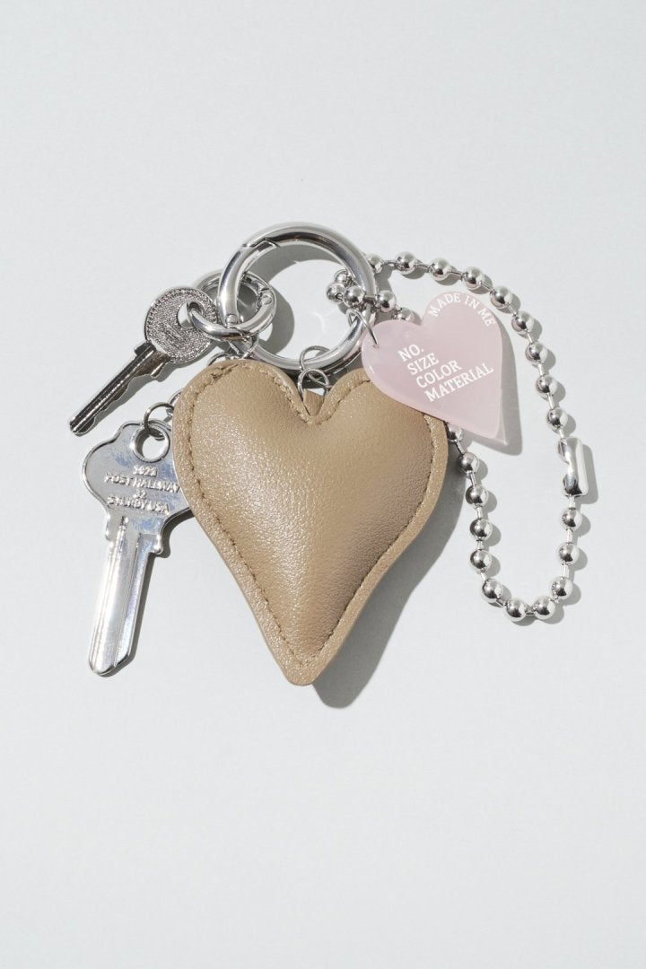 パウバート　バックチャーム　24h以内配送 レザー タッチ ハート バッグ チャーム – GOLDY Onlinestore