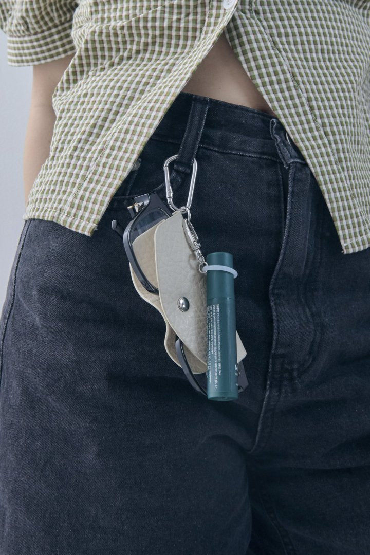 マット レザー ライク グラス ホルダー