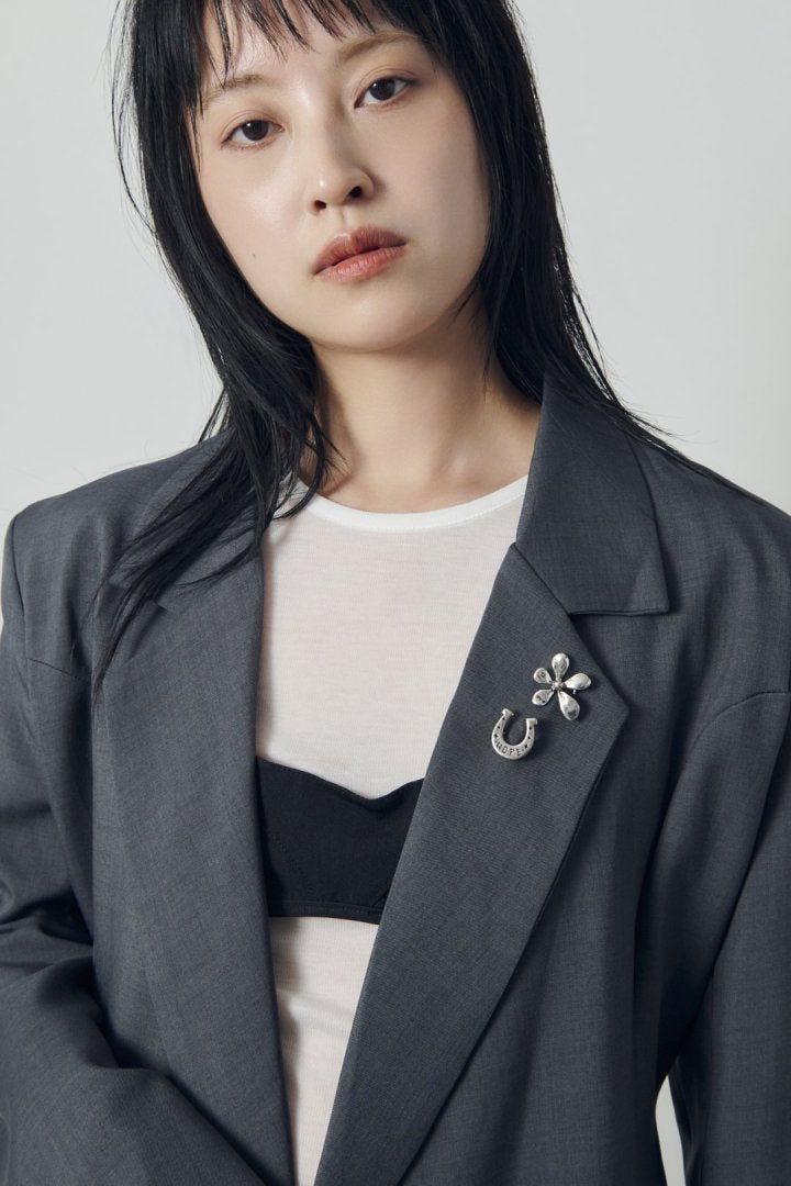 2PCS ヴィンテージ チャーム ブローチ