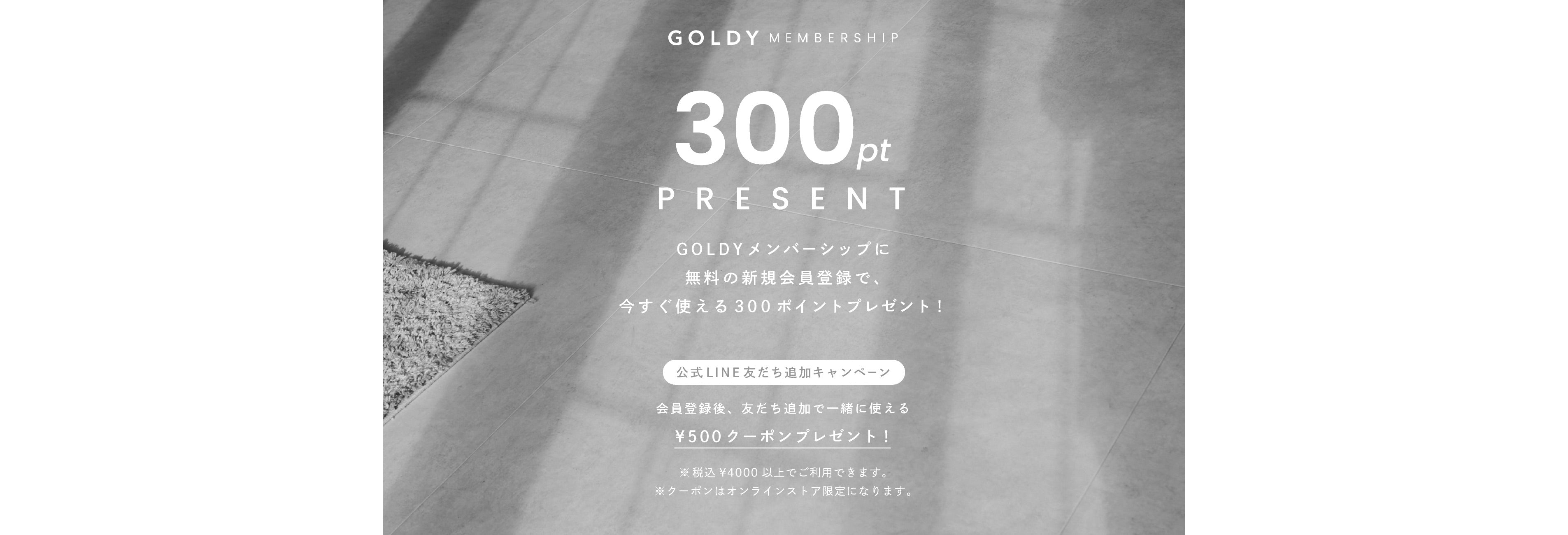 GOLDY ONLINE STORE | 公式通販サイト |税込4000円以上で送料無料 