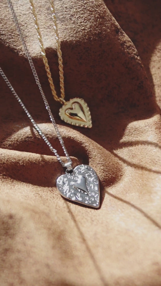 ウエスタン ハート スタッズ ネックレス– GOLDY Onlinestore