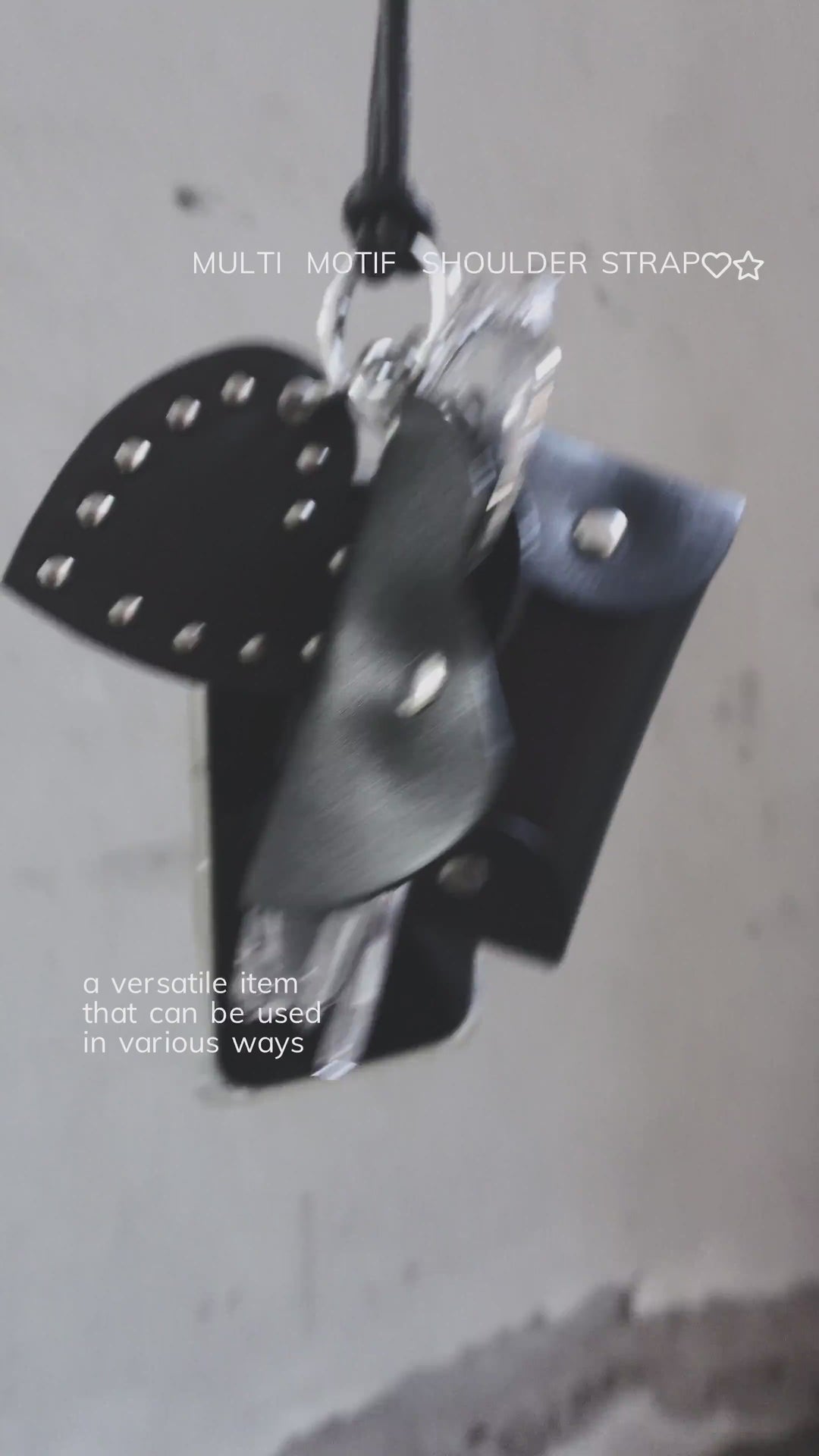 マルチ ハート ショルダー ストラップ