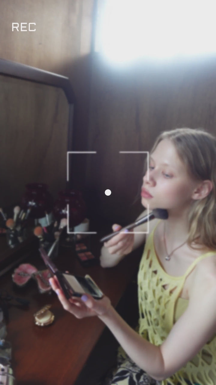 メタル ツインズ ハート ネックレス