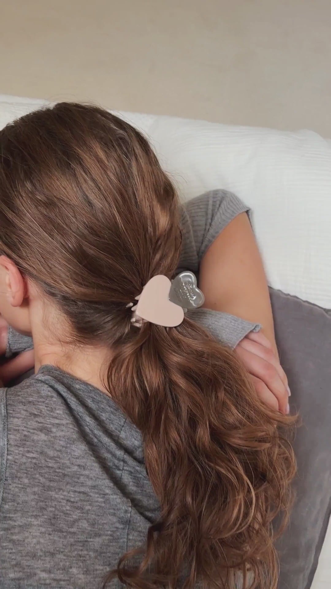 ルーカス ハート ID プレート ミニ バンス クリップ