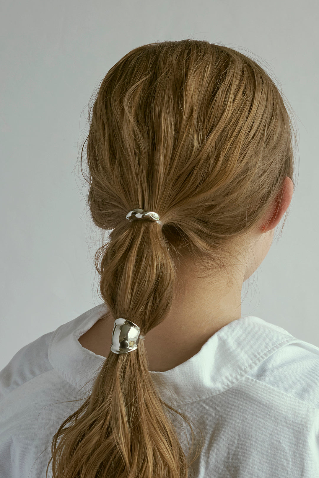ツイスト & ワイド ライン メタル セット ヘアカフ